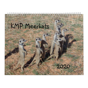 Calendário KMP Meerkats - 2020
