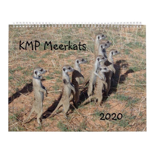 Calendário KMP Meerkats - 2020 (Capa)