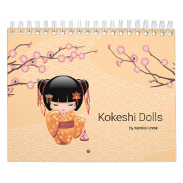 Calendário Kokeshi Dolls EP