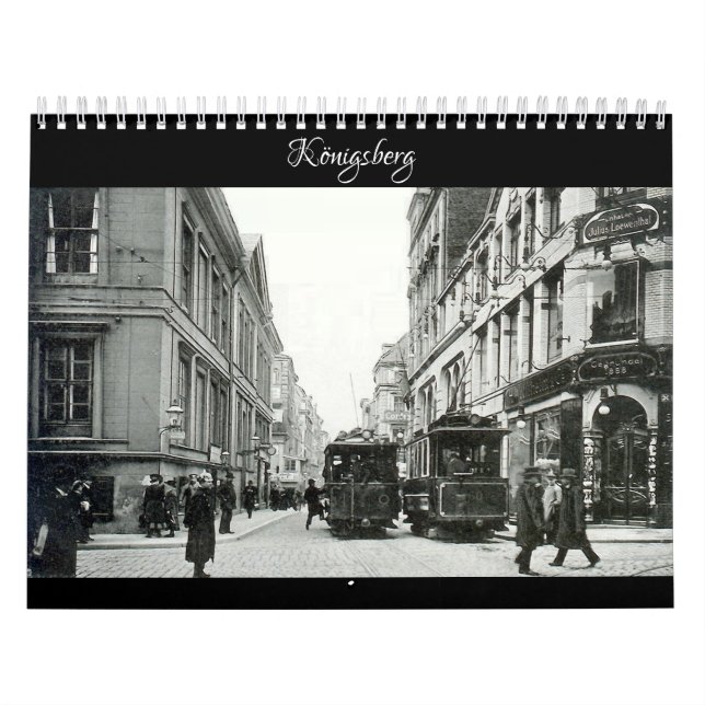 Calendário Königsberg – Historical perspectives calendar (Capa)