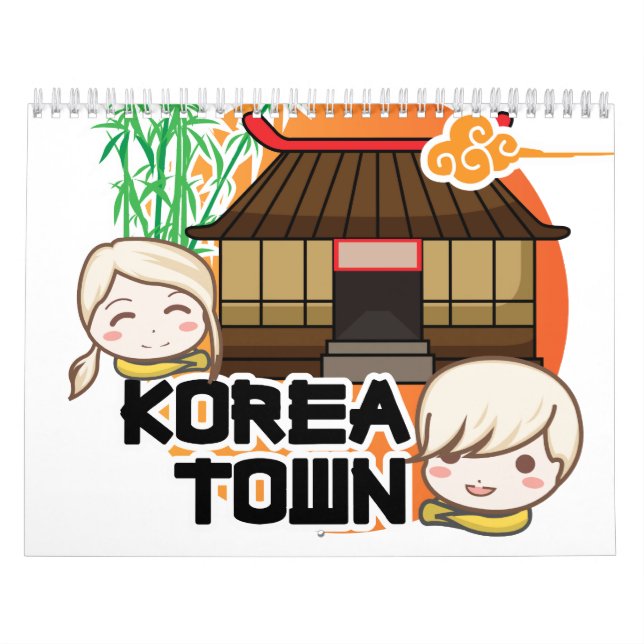 CALENDÁRIO KOREATOWN (Capa)