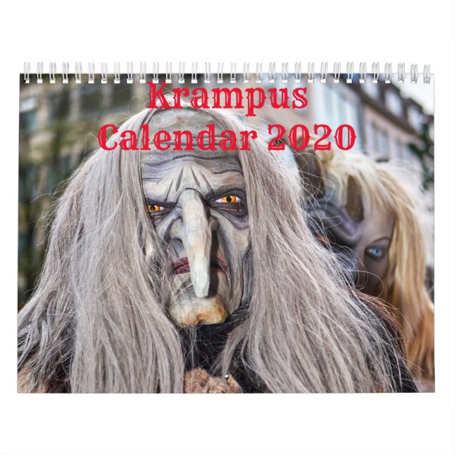 Calendário Krampus Calendar 2020 Munich (Capa)