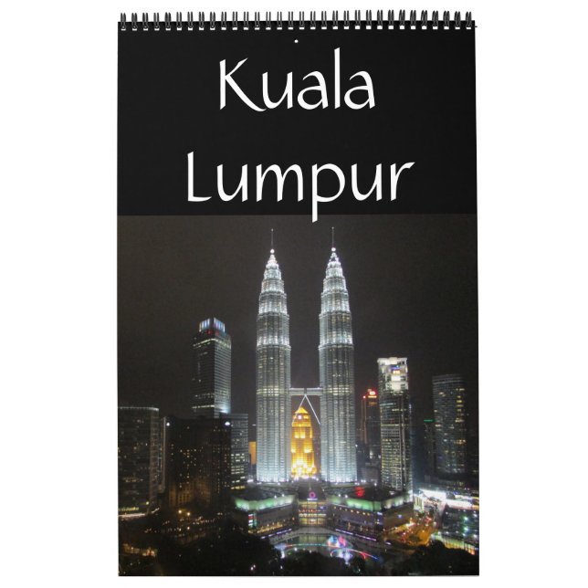 Calendário kuala lumpur malásia (Capa)
