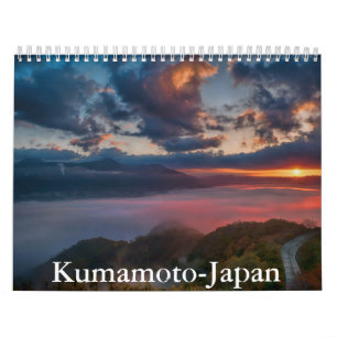 Calendário Kumamoto-Japão