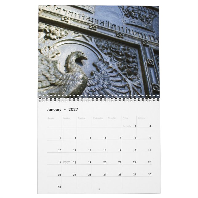 Calendário Kunst 2010 Kalender/calendário da arte (Jan 2027)