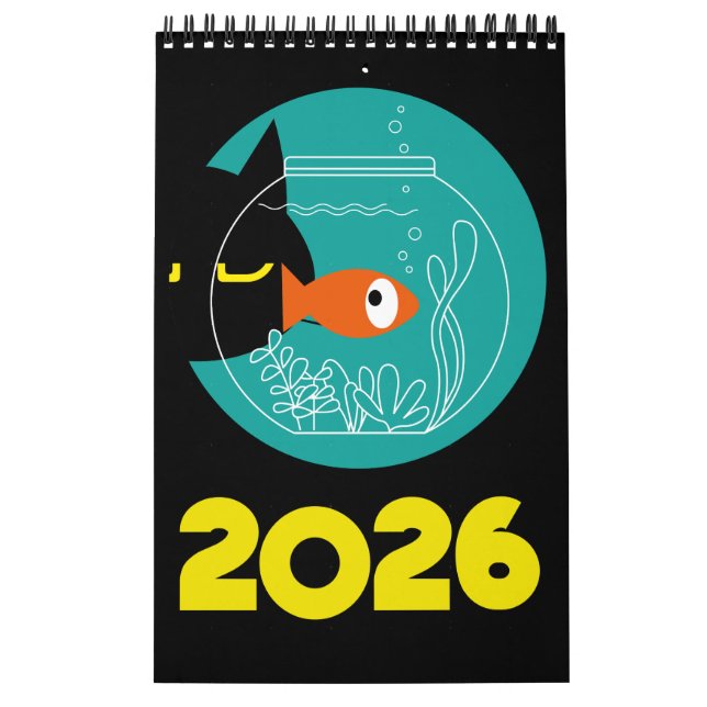 Calendário Kuro Catto 2026 Calendar (Capa)