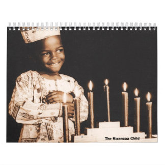 Calendário kwazaa 014, criança de Kwanzaa