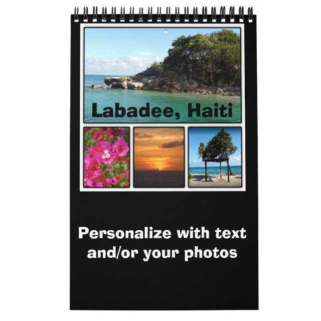 Calendário Labadee, Haiti (Capa)
