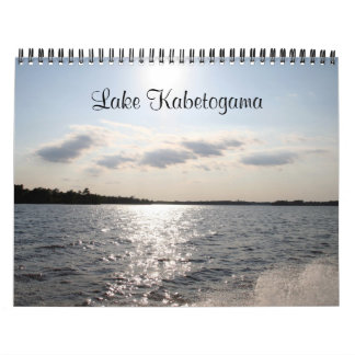 Calendário Lago Kabetogama