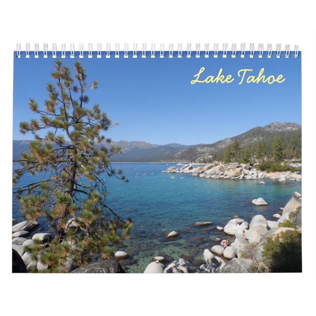 Calendário Lago Tahoe (Capa)