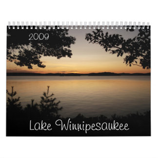 Calendário Lago Winnipesaukee, 2009