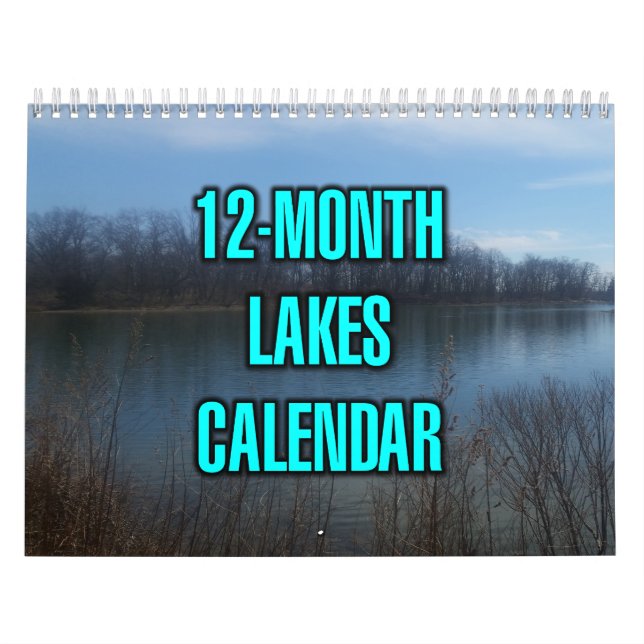Calendário Lagos de 12 Meses (Capa)