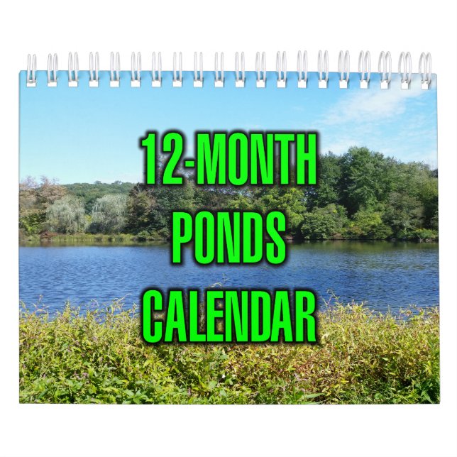 Calendário Lagos de 12 Meses (Capa)