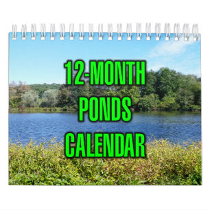 Calendário Lagos de 12 Meses