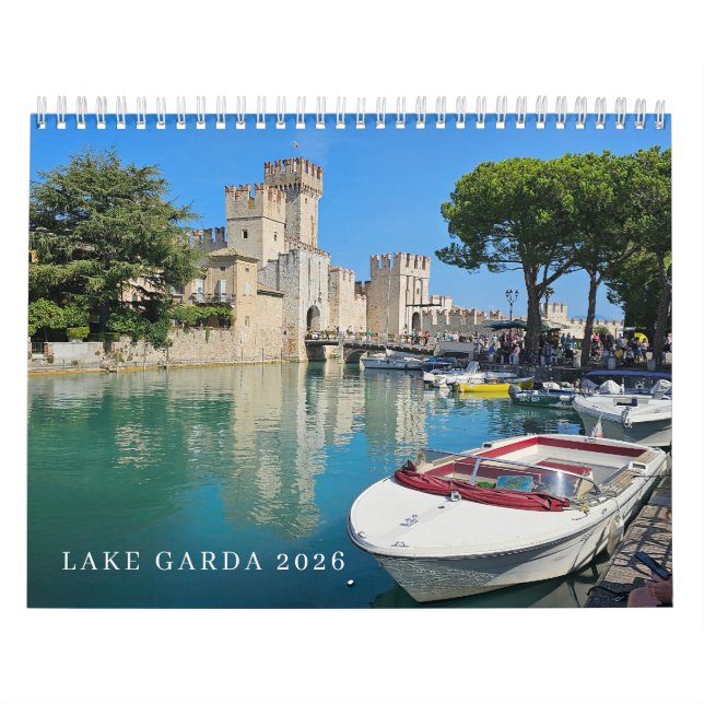 Calendário Lake Garda 2026 Calendar (Capa)