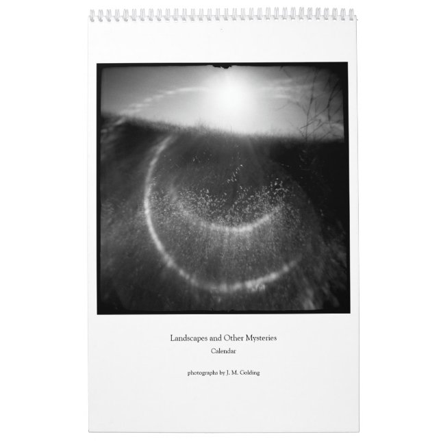 Calendário Landscapes and Other Mysteries Calendar (Capa)