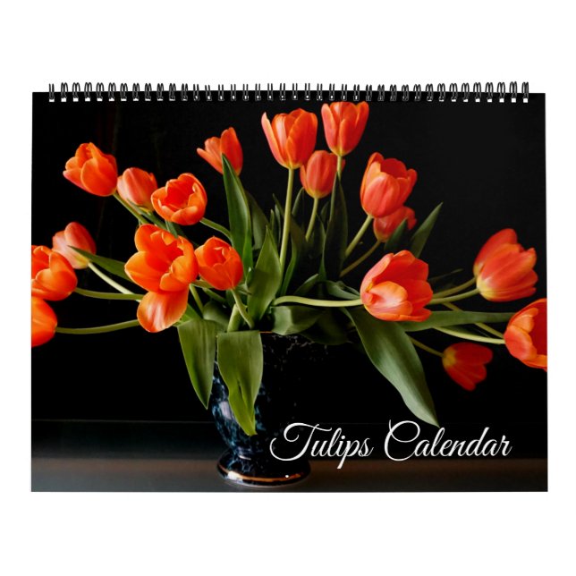 Calendário Large Size Tulips Calendar (Capa)