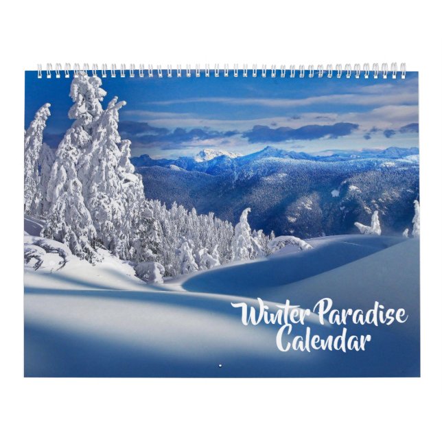 Calendário Large Size Winter Calendar (Capa)