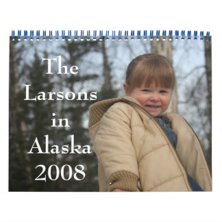 Calendário Larsons no Alasca 2008 Calender