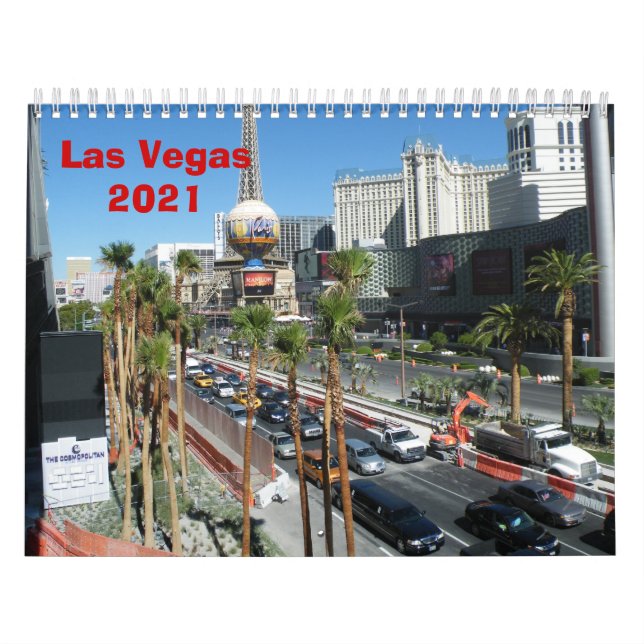 Calendário Las Vegas - 2021 (Capa)