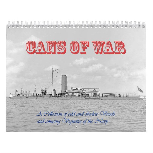 Calendário Latas da guerra (Capa)