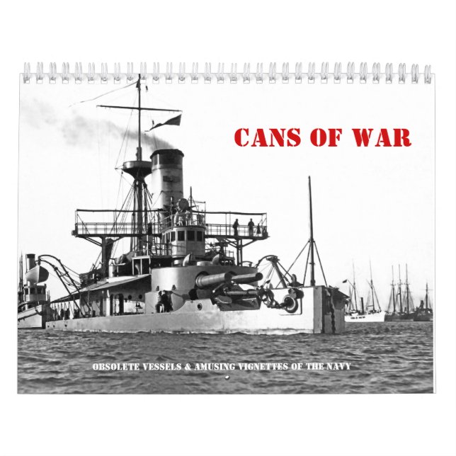 Calendário Latas da guerra (Capa)