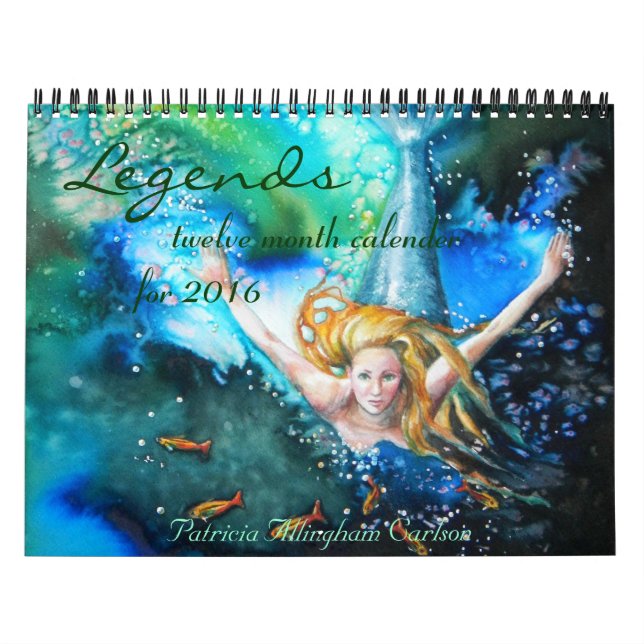 Calendário Legendas - 12 meses Calender (Capa)