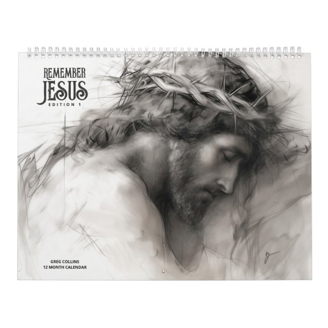Calendário Lembre-se de Jesus: Edição 1 (Capa)