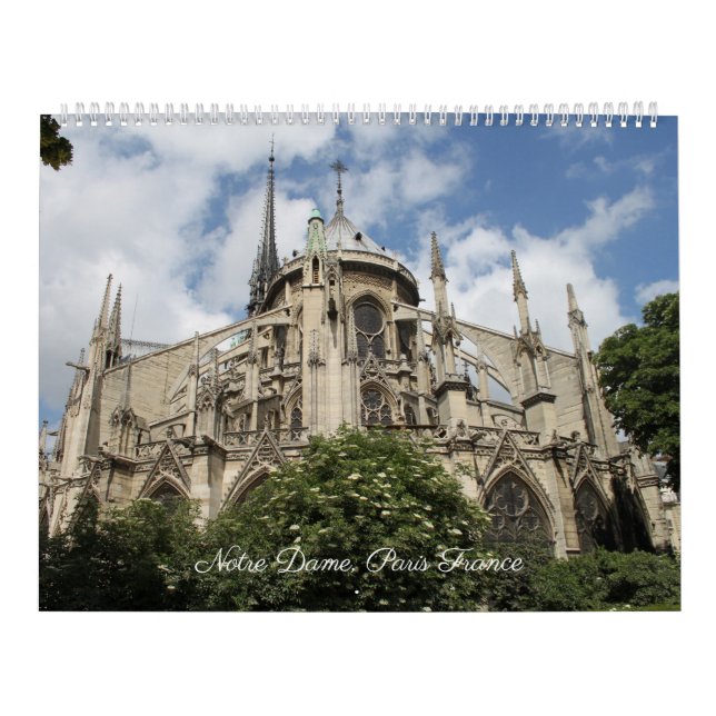 Calendário LEMBRE-SE - Notre-Dame de Paris (Capa)