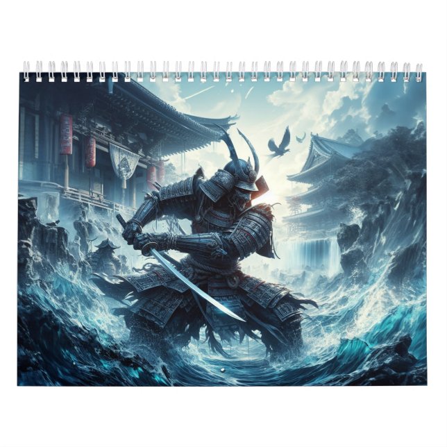 Calendário Les 12 samouraïs (Capa)