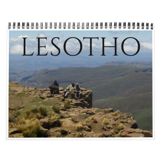 Calendário lesotho 2026 (Capa)