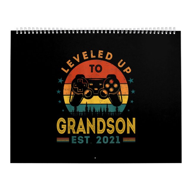 Calendário Levado Até Grandson Est 2021 Video Gamer (Capa)
