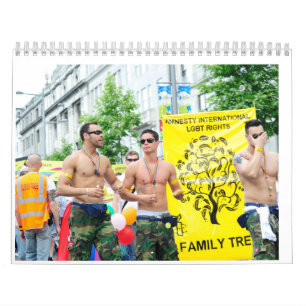 Calendário LGBT, gay, lésbica,