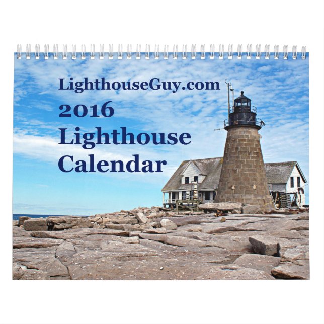Calendário LighthouseGuy.com 2016 (Capa)