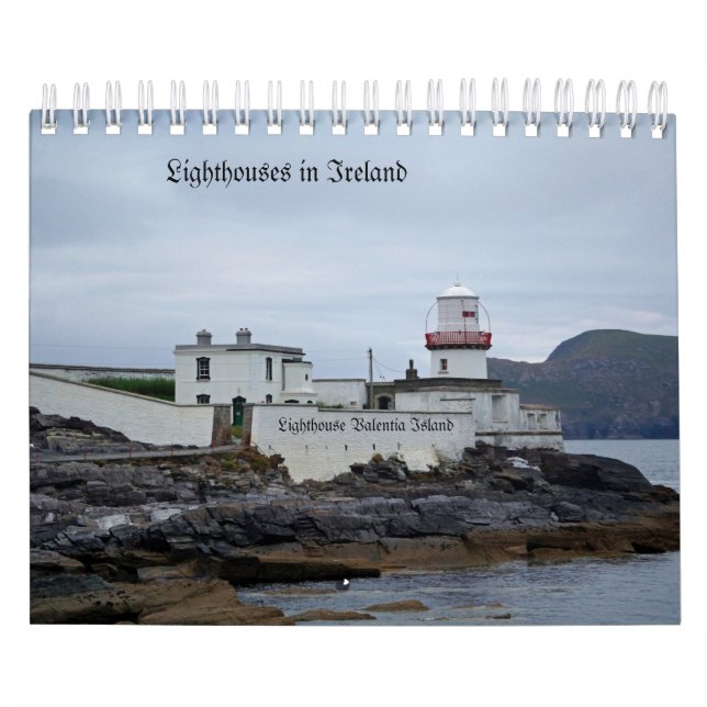 Calendário Lighthouses in Ireland - calendar (Capa)