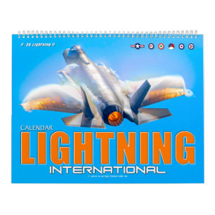 Calendário LIGHTNING INTERNATIONAL - F-35 Lightning II