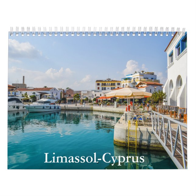 Calendário Limassol-Chipre (Capa)