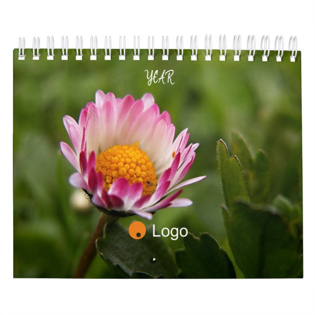 Calendário Limpo e simples, empresa (Capa)