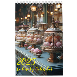 Calendário Linda Confeitaria. 2025