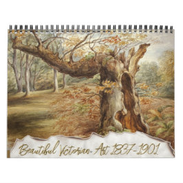 Calendário Linda paisagem da pintura vitoriana