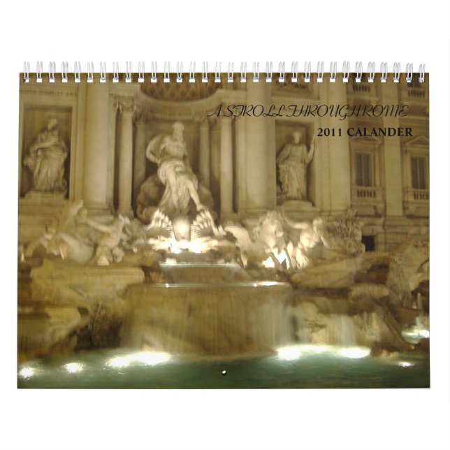 Calendário Linda Roma 2011 Calender (Capa)