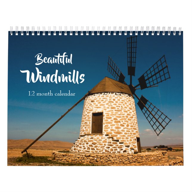 Calendário Lindos Windmills 2026 (Capa)