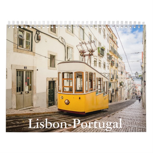 Calendário Lisbon-Portugal Calendar (Capa)