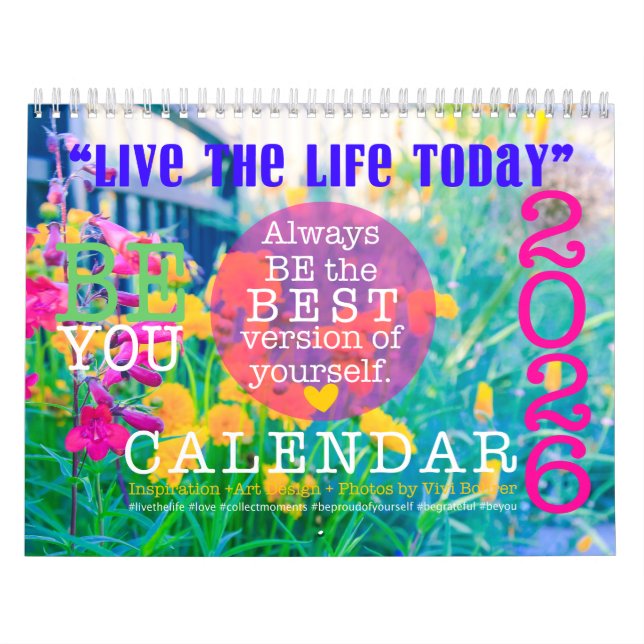 Calendário LIVE THE LIFE TODAY ::  TWENTY 26 Calendar (Capa)
