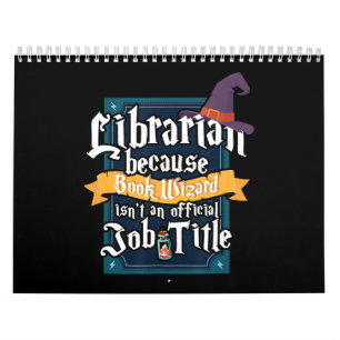 Calendário Livro Branco Lendo Livros Presentes da Bibliotecá