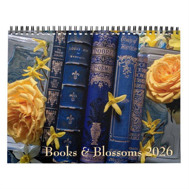 Calendário Livros e Blossoms 2026 (Capa)