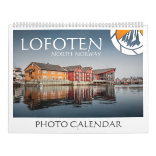Calendário Lofoten Noruega 2026
