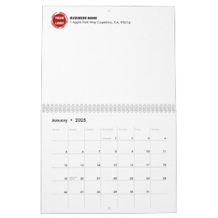Calendário Logotipo da empresa PERSONALIZADO