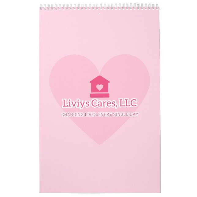 Calendário Logotipo da Liviys Cares (Capa)