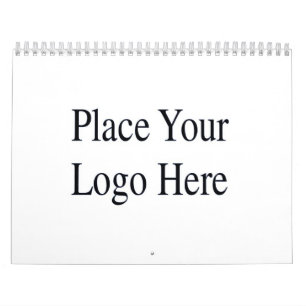 Calendário Logotipo de Costume Empresa